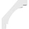 Ekena Millwork 6-in. W x 32-in. D x 36-in. H Merced Architectural Grade PVC Knee Brace BRCP06X32X36MRC - alternate 4